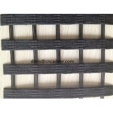 80 / 30kn Warp-Knitting PVC recubierto de geomalla de poliéster